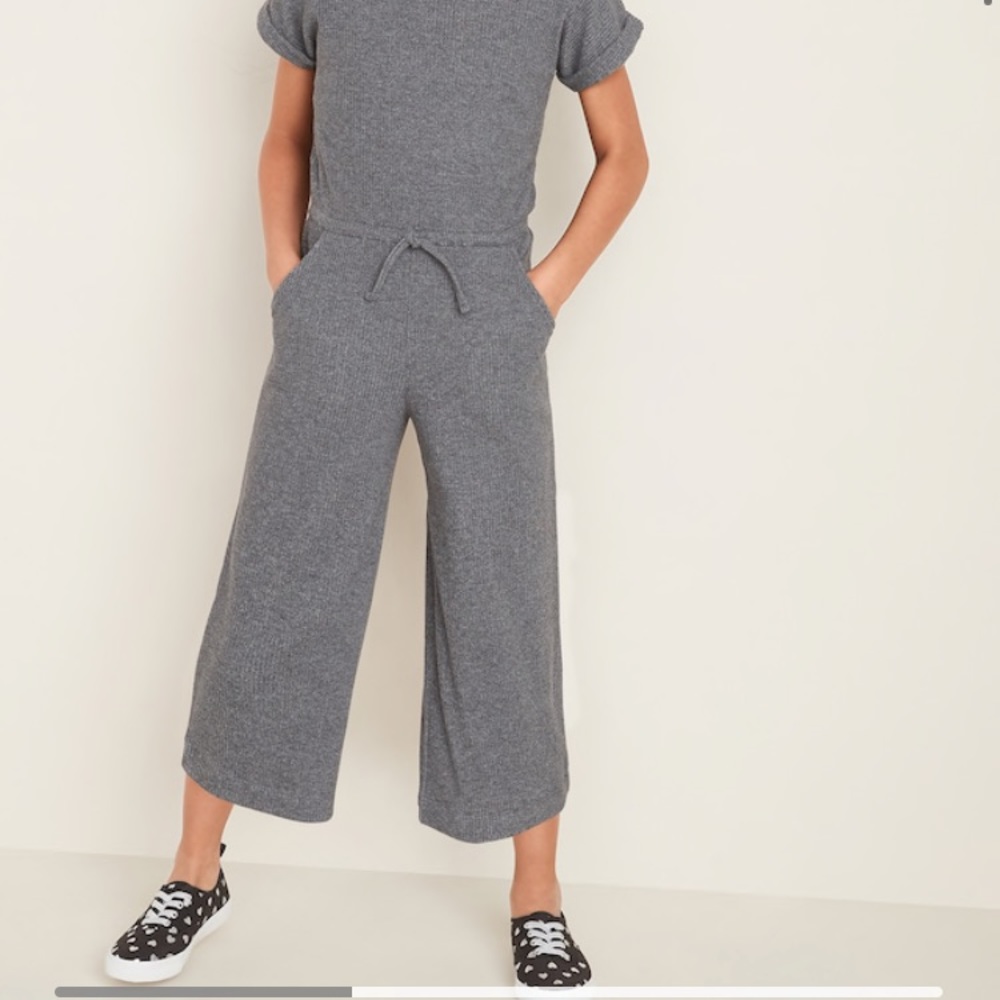 Knit Wide Leg Jumpsuit - Picture 2 of 2